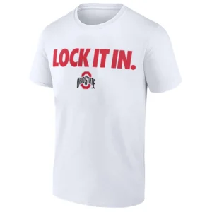 LOCK IT IN SHIRT – Ohio State Buckeyes 2026 On Court Bench Tee