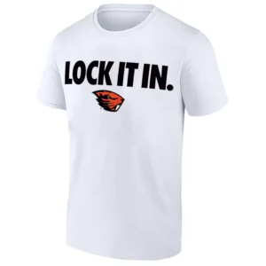LOCK IT IN SHIRT – Oregon State Beavers 2026 On Court Bench Tee