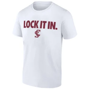 LOCK IT IN SHIRT – Santa Clara Broncos 2026 On Court Bench Tee