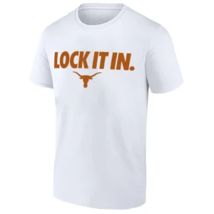LOCK IT IN SHIRT – Texas Longhorns 2026 On Court Bench Graphic Tee