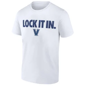 LOCK IT IN SHIRT – Villanova Wildcats 2026 On Court Bench Tee
