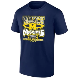 MARCH MADNESS SHIRT – Michigan Wolverines 2026 NCAA Basketball Tournament Tee