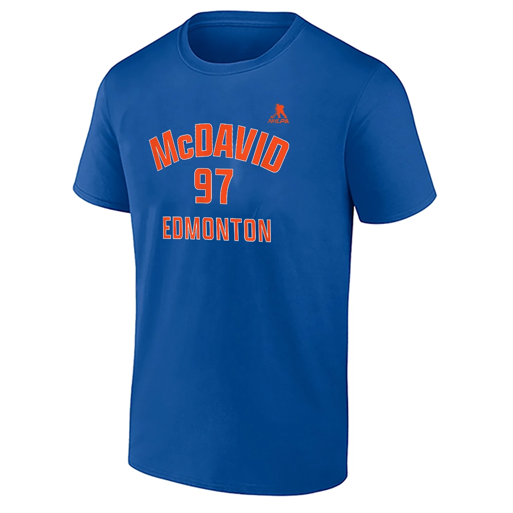 MCDAVID 97 SHIRT – Connor McDavid Edmonton Oilers Hockey Superstar Tee MCDAVID 97 SHIRT – Connor McDavid Edmonton Oilers Hockey Superstar Tee