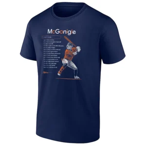 MCGONIGLE SHIRT – Kevin McGonigle Detroit Tigers Rising Star Baseball Tee
