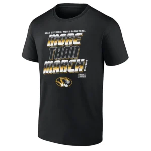 MORE THAN MARCH SHIRT – Missouri Tigers 2026 NCAA Basketball Tournament Spirit Tee