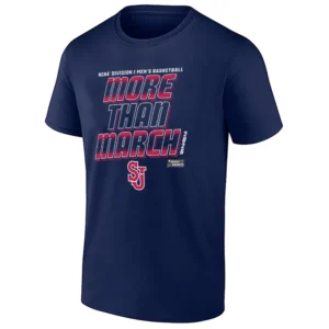 MORE THAN MARCH SHIRT – St. John's Red Storm 2026 NCAA Basketball Tournament Spirit Tee