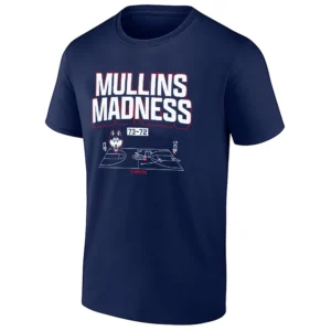 MULLINS MADNESS SHIRT – Braylon Mullins UConn Buzzer Beater Final Four 2026 Shot Diagram Tee