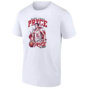 NAME YOUR PRYCE SHIRT – Bryce Williams Nebraska Basketball “The Pryce Is Right” Tee