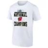NATIONAL CHAMPIONS SHIRT – Wisconsin Badgers women’s hockey 2026 Frozen Four locker room tee