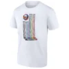 NEW YORK ISLANDERS PRIDE SHIRT – NHL LGBTQ Hockey Sticks Rainbow Pride Tee