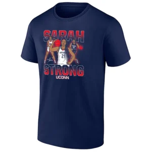 SARAH STRONG SHIRT – Masterpiece UConn Huskies Women’s Basketball Fan Tee