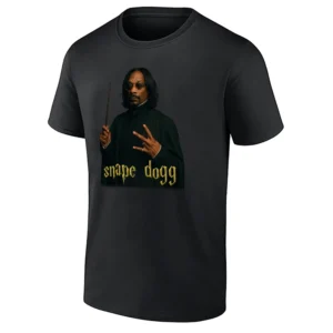 SNAPE DOGG SHIRT – Funny Harry Potter Snoop Dogg Mashup Wizard Rap Tee