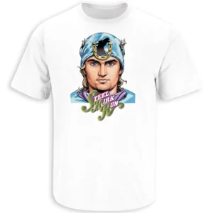 STEEL KIRK RUN SHIRT – Johnny Joestar Inspired Steel Ball Run Anime Tribute Tee