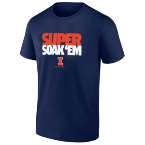 SUPER SOAK ’EM SHIRT – Illinois Fighting Illini Final Four 2026 March Madness Basketball Tee