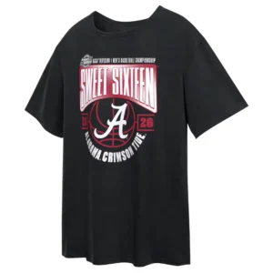 SWEET SIXTEEN SHIRT – Alabama Crimson Tide 2026 March Madness NCAA Basketball Tournament Tee