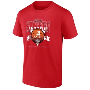 SWEET SIXTEEN SHIRT – Alabama Crimson Tide Men’s Basketball 2026 March Madness Tee