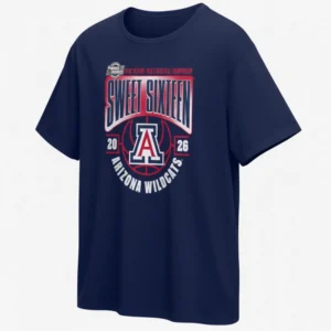 SWEET SIXTEEN SHIRT – Arizona Wildcats 2026 March Madness NCAA Basketball Tournament Tee
