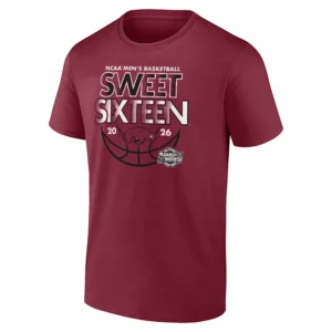 SWEET SIXTEEN SHIRT – Arkansas Razorbacks 2026 March Madness NCAA Basketball Tournament Tee