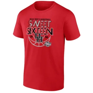 SWEET SIXTEEN SHIRT – Houston Cougars 2026 March Madness NCAA Basketball Tournament Tee