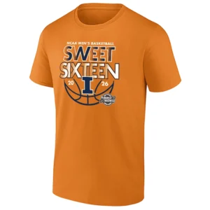 SWEET SIXTEEN SHIRT – Illinois Fighting Illini 2026 March Madness NCAA Basketball Tournament Tee