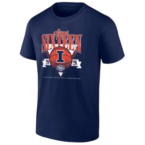 SWEET SIXTEEN SHIRT – Illinois Fighting Illini 2026 NCAA March Madness Men's Basketball Tee