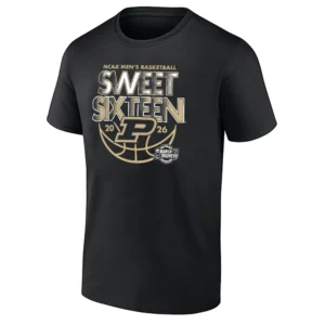 SWEET SIXTEEN SHIRT – Purdue Boilermakers 2026 March Madness NCAA Basketball Tournament Tee