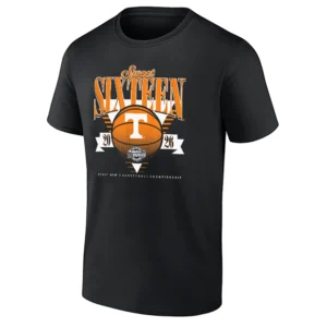 SWEET SIXTEEN SHIRT – Tennessee Volunteers 2026 NCAA March Men's Madness Basketball Tee