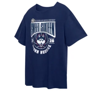 SWEET SIXTEEN SHIRT – UConn Huskies 2026 March Madness NCAA Basketball Tournament Tee