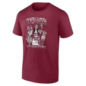 TA’NIYA LATSON SHIRT – South Carolina Women’s Basketball Star Player Vintage Tee