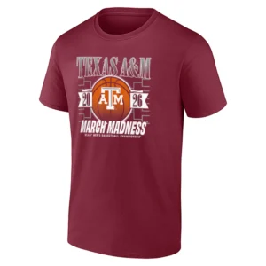 TEXAS A&M 2026 MARCH MADNESS SHIRT – Texas A&M Aggies NCAA Men’s Basketball Championship Tee
