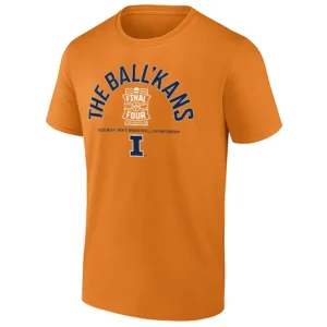 THE BALL’KANS SHIRT – Illinois Fighting Illini 2026 Final Four NCAA March Madness Basketball Tee