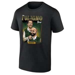 THE FOLIGNO BROS SHIRT – Nick & Marcus Foligno Minnesota Wild Hockey Tee B