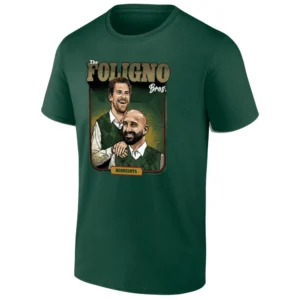 THE FOLIGNO BROS SHIRT – Nick & Marcus Foligno Minnesota Wild Hockey Tee FG
