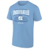 UNDEFEATED AT THE DEAN E. SMITH CENTER SHIRT – North Carolina Tar Heels Basketball 2025–26 Home Court Dominance Tee