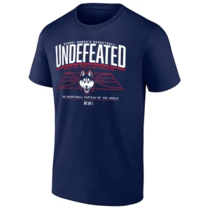 UNDEFEATED SHIRT – UConn Huskies Women’s Basketball 2025–26 Regular Season Tee