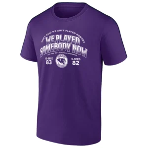 WE PLAYED SOMEBODY NOW SHIRT – High Point Panthers 83 82 Upset NCAA Tournament 2026 Tee