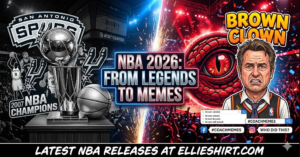 NBA 2026 Gear: Spurs 2007 Dynasty, Raptors Game 3 & Mike Brown Meme