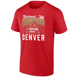 2026 NATIONAL CHAMPIONS SHIRT – Denver Pioneers NCAA Men's Hockey Championship Fan Tee