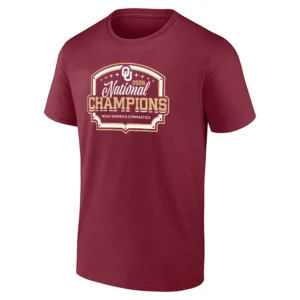 2026 NATIONAL CHAMPIONS SHIRT – Oklahoma Sooners Women’s Gymnastics Victory Tee
