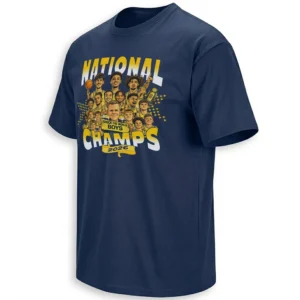 2026 NATIONAL CHAMPS RETRO SHIRT – Michigan Wolverines NCAA Basketball Championship Fan Tee N