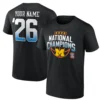 2026 NCAA MEN'S BASKETBALL NATIONAL CHAMPIONS PERSONALIZED SHIRT – Michigan Wolverines Custom Name & Number Tee