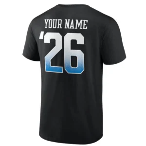 2026 NCAA MEN'S BASKETBALL NATIONAL CHAMPIONS PERSONALIZED SHIRT – Michigan Wolverines Custom Name & Number Tee B