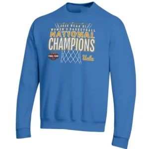 2026 NCAA WOMEN’S BASKETBALL NATIONAL CHAMPIONS NET CUT SHIRT – UCLA BRUINS TITLE TEE 4