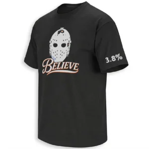 3.8% BELIEVE SHIRT – Porter Martone Philadelphia Flyers Underdog Playoffs 2026 Fan Tee