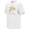 76 LEGACY PLAYOFFS SHIRT – Philadelphia 76ers 2026 NBA Playoffs Gold Edition Fan Tee