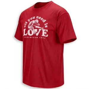 ALL YOU NEED IS LOVE SHIRT – Jeremiyah Love Arizona Cardinals Viral Catch Football Tee