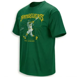 BANGELIERS SHIRT – Shea Langeliers Oakland Athletics Power Swing Tee