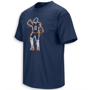 BEAR CLAW CELEBRATION SHIRT – Luther Burden III Chicago Bears Fan Tee