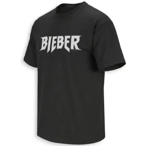 BIEBER SHIRT – Justin Bieber Official Logo Pop Music Fan Tee