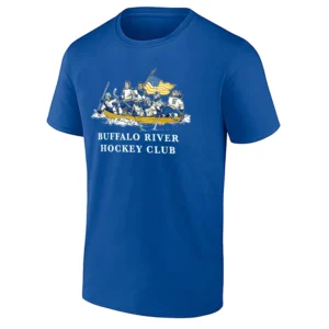 BUFFALO RIVER HOCKEY CLUB SHIRT – Buffalo Sabres 2026 Stanley Cup Playoffs Fan Tee